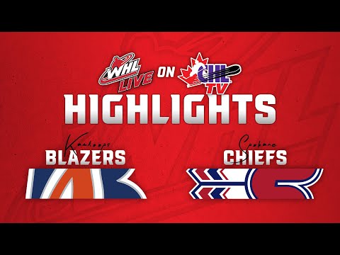 Kamloops Blazers at Spokane Chiefs 01/04 | WHL Highlights 2024-25