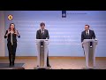 Het kabinet gaf donderdagavond opnieuw een persconferentie in verband met de coronacrisis.