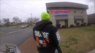 Demon Possessed Man HAILS SATAN At Planned Parenthood