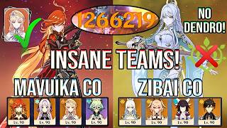 🔥Mavuika & Nicole Hexerei | Zibai WITHOUT Dendro?! 💀 Destroying Spiral Abyss 12 | Genshin Impact
