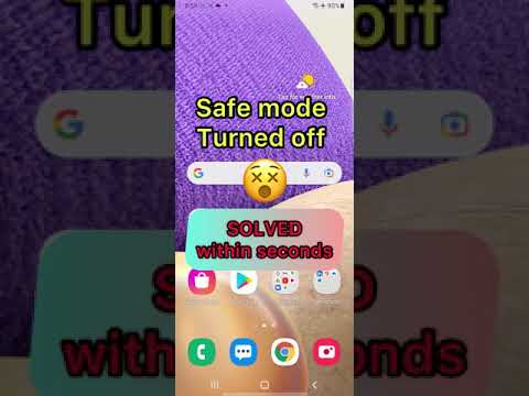 How to turn off Safe mode !!!Downloaded app disabled 😵Solved!!