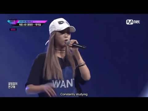 (ENG SUB) [Unpretty Rapstar 3 Ep. 8] Yuk Jidam - 한판의 노름 @Elimination Solo Battle