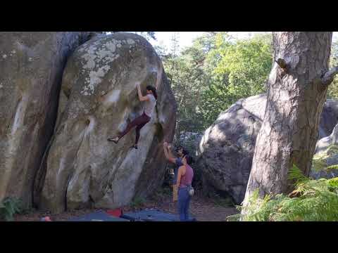 Fontainebleau Bouldering - Duroxmanie, 6c