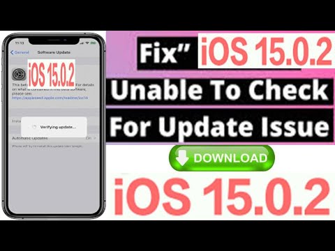 Fix iOS 15.0.2 Update Not Showing Up on iPhone || Your Software is Up to Date || iOS 15.0.2 Update
