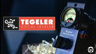 Video thumbnail for Quick Hits:  Tegeler Audio Vocal Leveler 500 Series Compressor by Vintage King