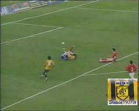 PERUGIA-J.STABIA 0-1 GOL DI AFFATIGATO