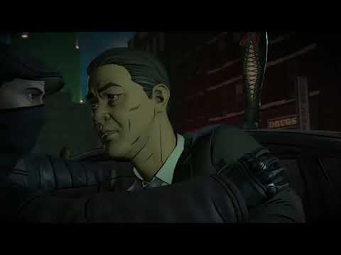 Batman the enemy within The Pact vs The Agency