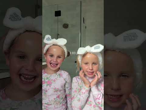 ASMR twin mom after school routine 🛁🫧🥘🧸🎀 #adayinmylife