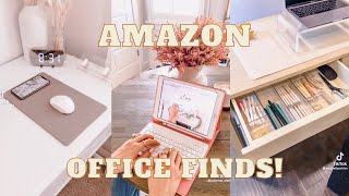 AMAZON OFFICE MUST HAVES 2022! WITH LINKS | Tiktok made me buy it