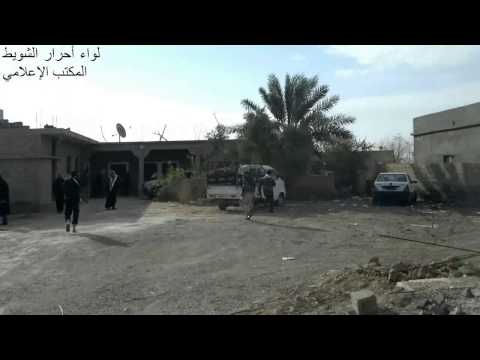 رصد الطيران الحربي من قبل لواء أحرار الشويط على جبهة المريعية في دير الزور