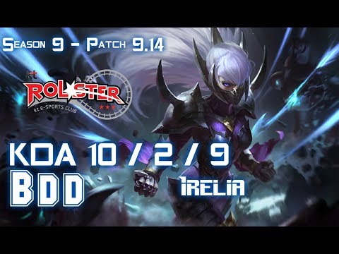 KT BDD IRELIA vs NEEKO Mid - Patch 9.14 KR Ranked