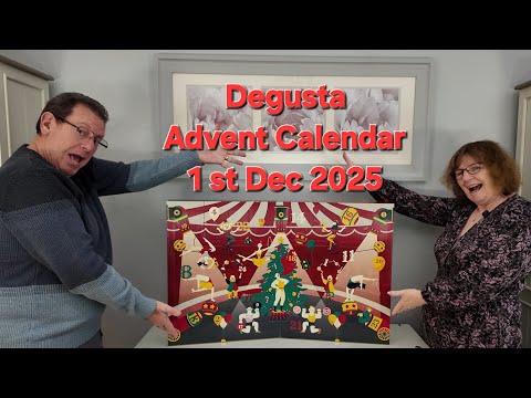 Degusta XXL Advent Calendar  unboxing, what is inside  day 1 ?
