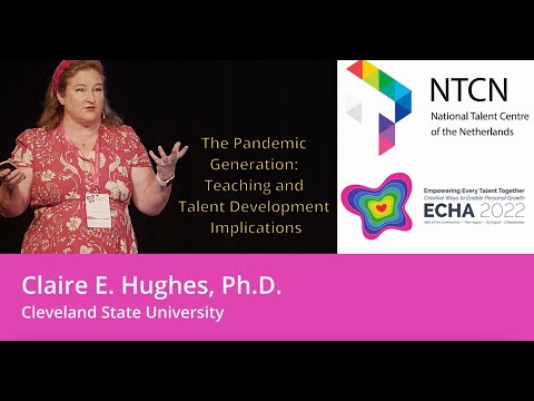 ECHA2022 - Claire Hughes, The Pandemic Generation: Talent Development Implications