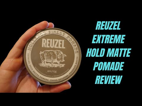 REUZEL EXTREME HOLD MATTE POMADE REVIEW