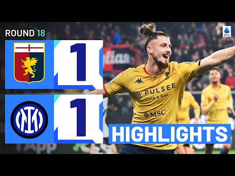 Video highlights della Giornata 18 - Fantamedie - Genoa vs Inter