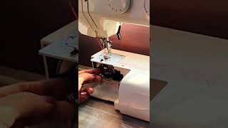 Easiest Way to set thread in the electric sewing machine Basic Stitching Usha Sewing Machine Allure