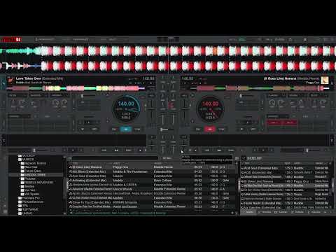 AZA - MADDIX TECHNO MIX @ VIRTUAL DJ 8