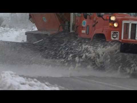 Snow Plow vs FOX40 camera