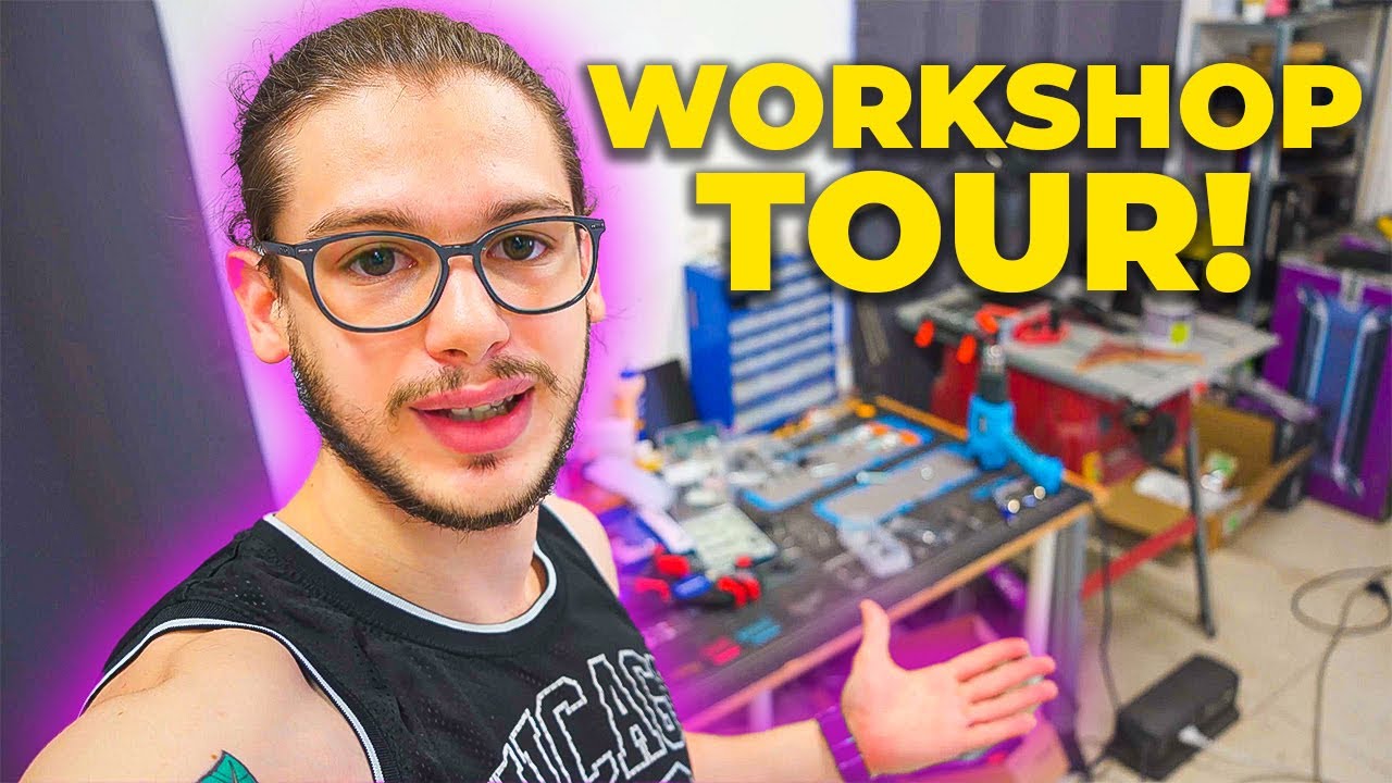 Alessandro's Workshop tour 2021 | bit-tech Modding