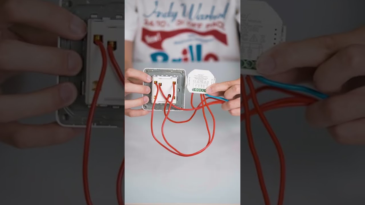 Watch video MOES WiFi 2 Gang Smart Dimmer Switch Module,Installation video#moes #installation Now MOES WiFi 2 Gang Smart Dimmer Switch Module,Installation video#moes #installation