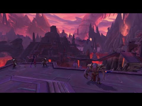World of Warcraft Vision of N'zoth  8.3 Uldum Assault.