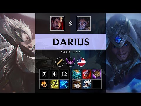 Darius Mid vs Sylas - NA Master Patch 25.04