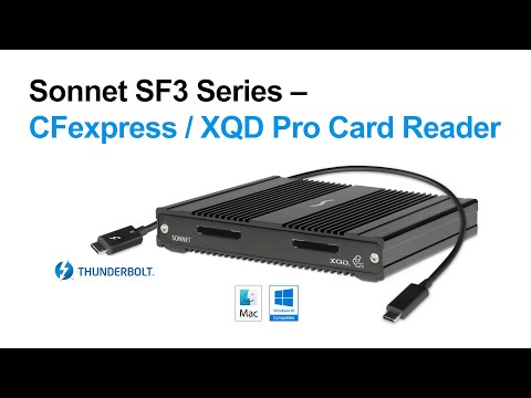 SF3 Series - CFexpress / XQD Pro Card Reader