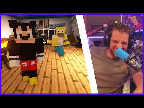 AURON se encuentra con MICKEY MOUSE y HOMERO en la tienda de TANIZEN