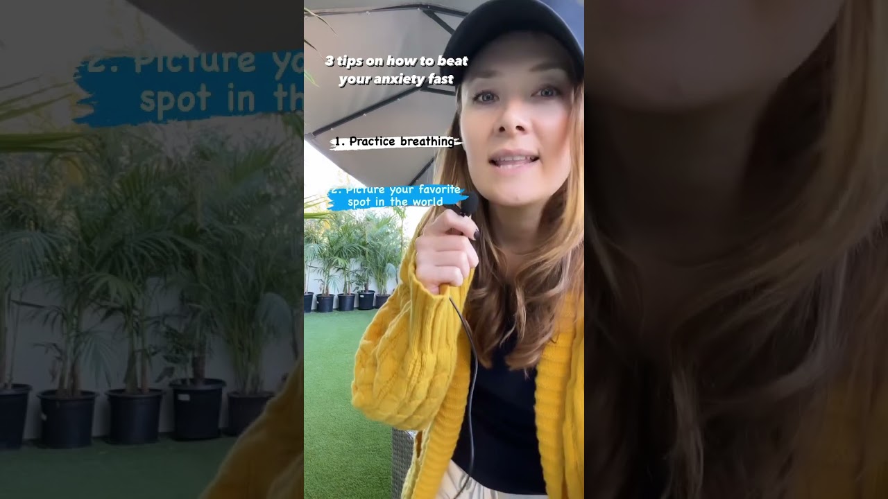 Beat your anxiety￼ fast w￼ith these three steps. Elina Danilova, life coaching Los Angeles,CA