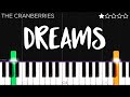 The Cranberries - Dreams | EASY Piano Tutorial