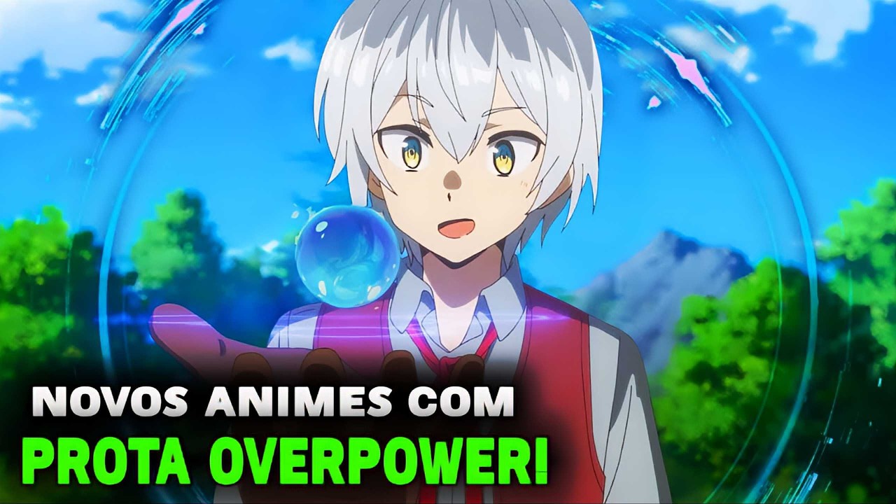 🌎10 NOVOS E Melhores Animes Fantasia ISEKAI Onde o Protagonista é OVERPOWER! ( NOVOS ANIMES 2024 )