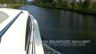 preview picture of video 'Von Nieuwpoort nach Gent - Auf den Kanälen Belgiens HD'