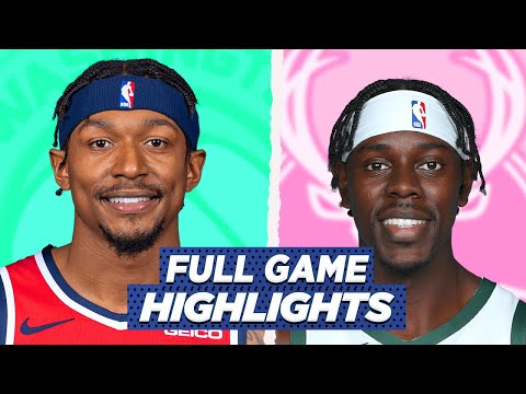 WIZARDS at BUCKS FULL GAME HIGHLIGHTS | 2021 NBA SEASON