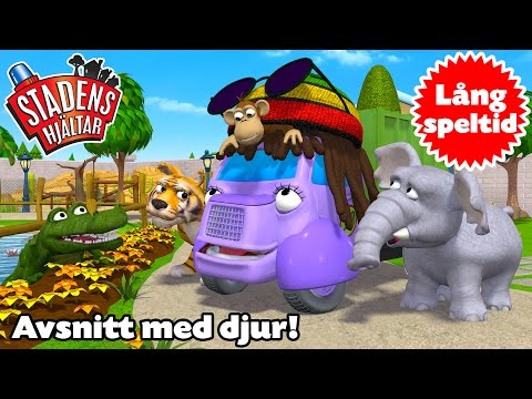 Stadens Hjältar - Samling med Djuravsnitt - Lång speltid - 4 avsnitt efter varandra