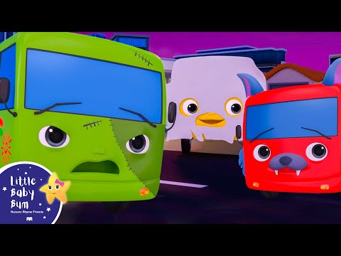 Halloween Wheels On The Bus! | Little Baby Bum - Nursery Rhymes for Kids | ABCs & 123s