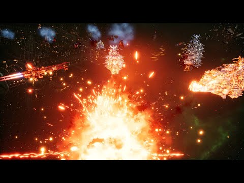 Skalgrim Mod 2021: Adeptus Mechanicus vs Orks - Quick Battle, Battlefleet Gothic Armada 2