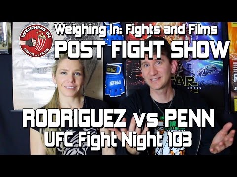 UFC Fight Night 103 - Post Fight Award Show