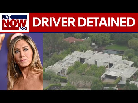 Video | Man crashes car into gates of Jennifer Aniston's L.A. home, actress was home, report says
