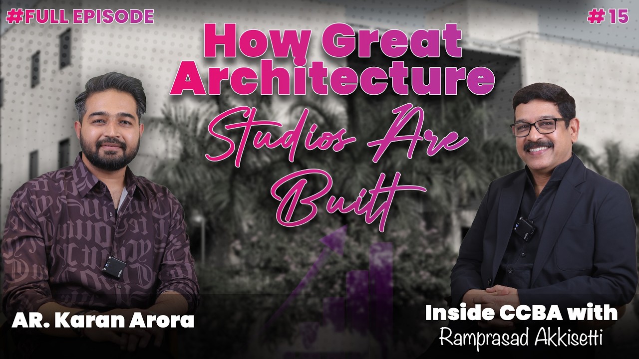 Inside Christopher Benninger’s Studio | Mr. Ramprasad Akkisetti on Architecture Practice