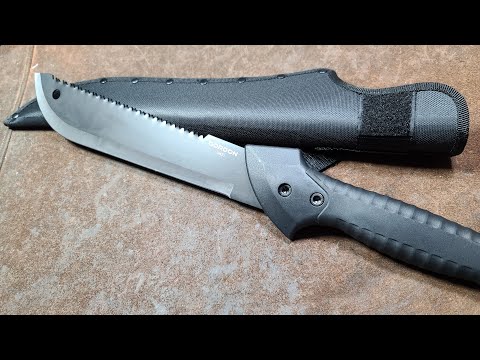 Harbor Freight Gordon/Gerber Gator Short Machete Review (Badly Mislabeled)