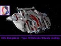 Completing A Pirate Bounty Hunting Mission With A Type 10 Defender Elite Dangerous