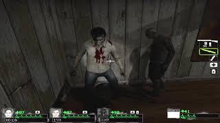 【ゆっくり実況】バイオre2メンバーで初代バイオのステージ L4D2 パート2
