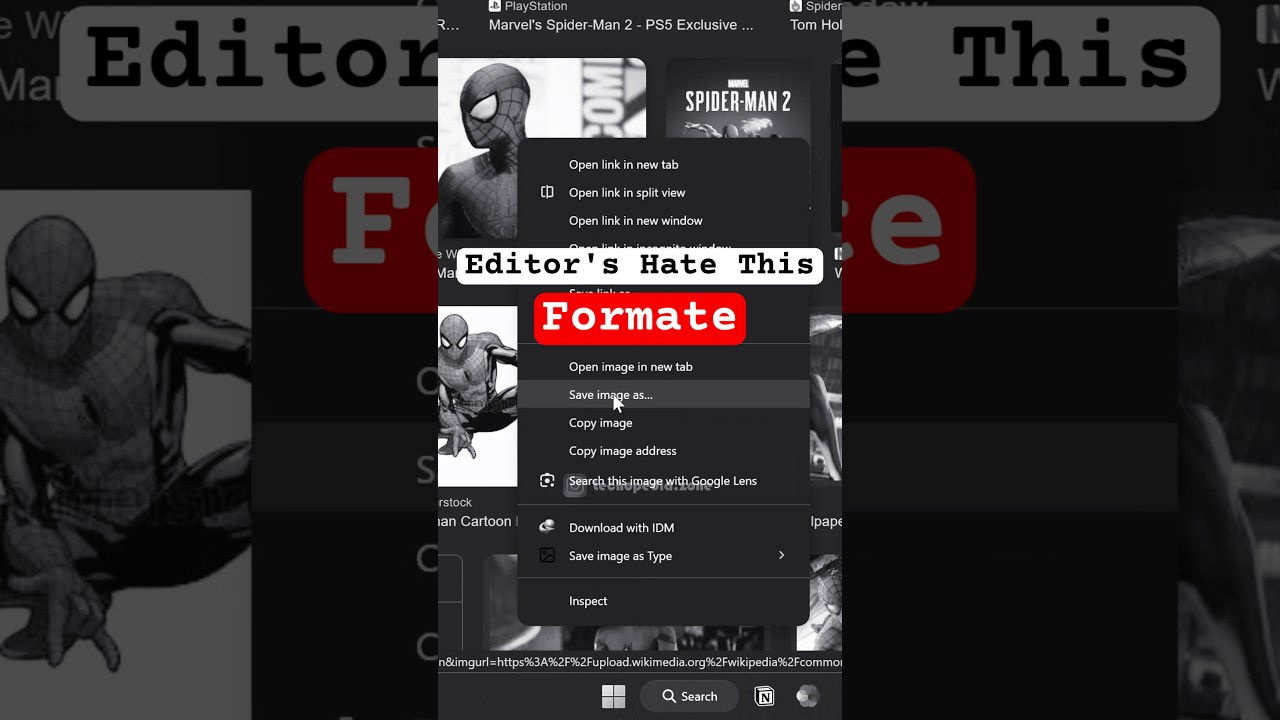 Editor's Hate this Format🔥 WEBP Problem? Fixed in 1 Minute!