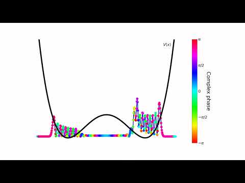 Exploring Quantum Interference: Simulating a Wave-Function in a Mexican Hat Potential