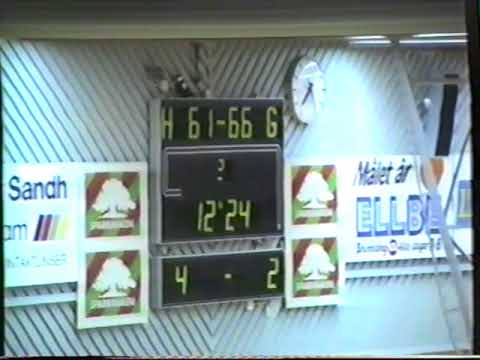 SBBK HS - Racing Maes Pils, Belgien Europa-cupen 2:a halvlek 1987