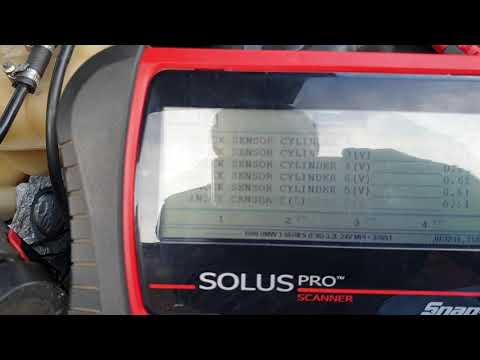 BMW E36 M3 S50 live data via Snap On Solus Pro Scanner
