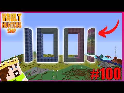 100 EPISODE ORE CELEBRATION!! - Minecraft Vault Hunters SMP eps100