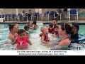 PARENT TOT FALLING SUBMERSION SPECKLED FROGS