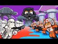 Empire vs Rebels - Star Wars HOTH Map Wars! (Minecraft)