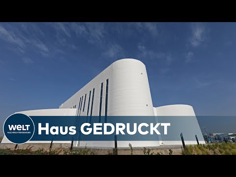 Thumbnail zum Video über Contour Crafting und 3D-Betondruck